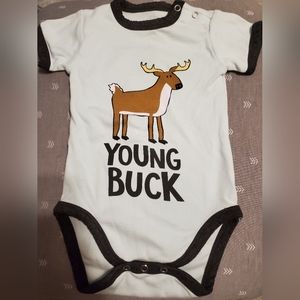 🧡4/$20 Bundle Select Items to Get Offer 🧡Young Buck Baby Onesie 12Month